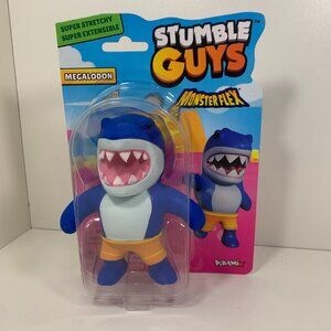 Stumble Guys Monster Flex - Megalodon Super Stretchy Figure NIP
